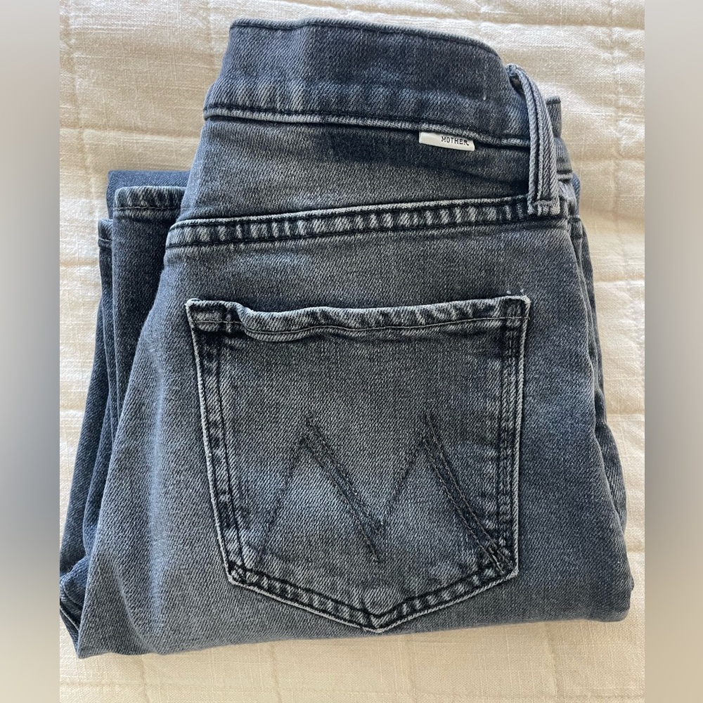 MOTHER Women's Gray Jeans